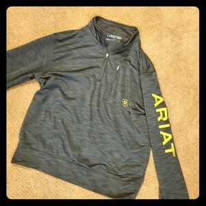 Men's ariat half zip pullover